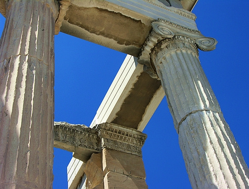 detail of the Erechtheion