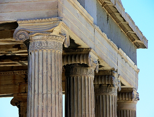 detail of the Erechtheion