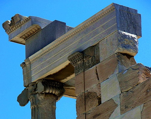 detail of the Erechtheion