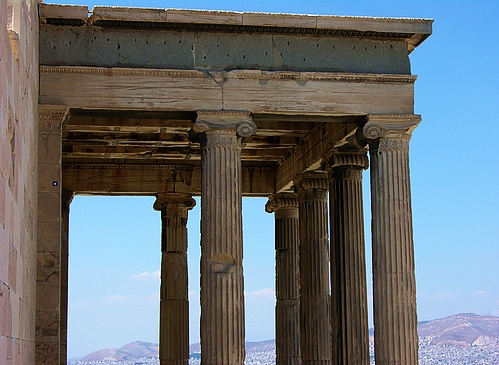 north porch of the Erechtheion