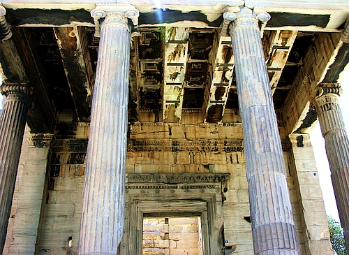 north porch of the Erechtheion