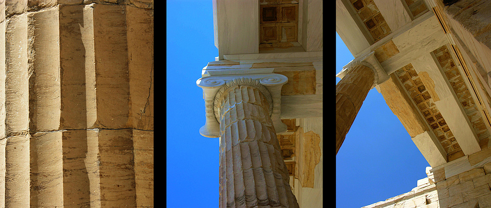 details of the Propylaea