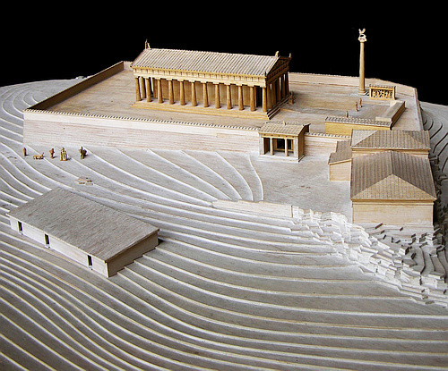 temple of Aphaia model