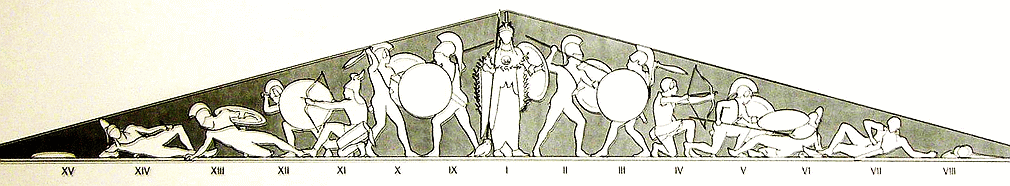 temple of Aphaia west pediment