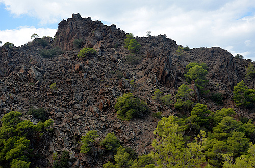 Kameni Chora volcano