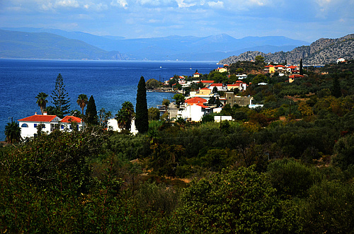 view to Vathy