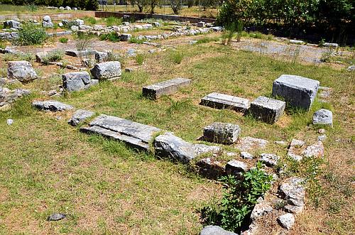 Eretria temple of Egyptian Gods