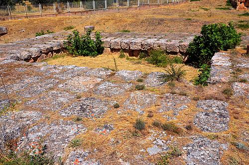 Eretria temple of Dionysos