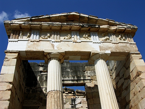 treasury of the Athenians in Delphi