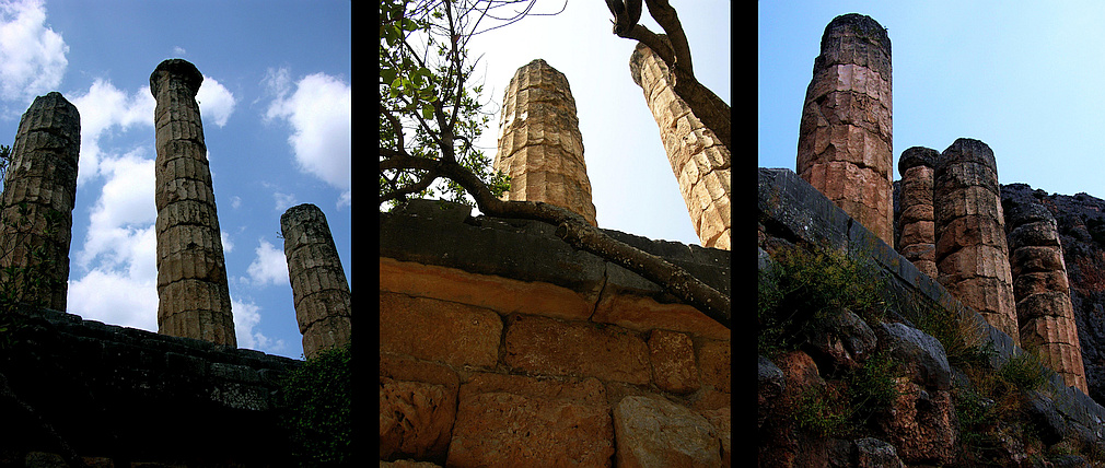 temple of Apollo in Delphi