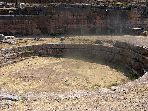 ancient gymnasium of Delphi
