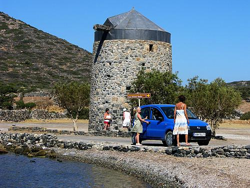 isthmus joining Elounda with Spinalonga