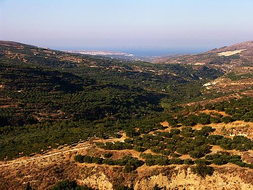 view to Sitia