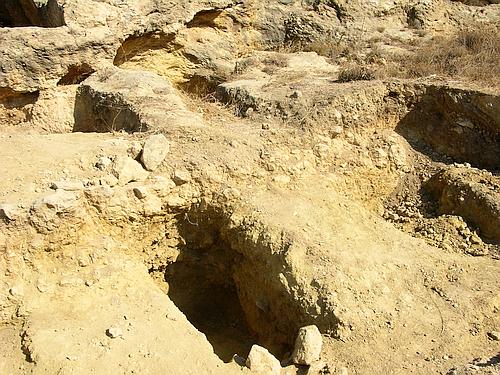 Mochlos mainland cemetery