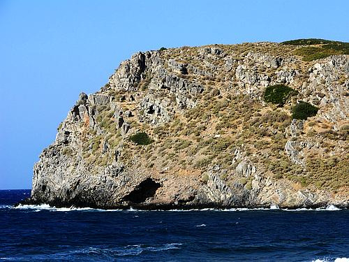 view to Mochlos islet