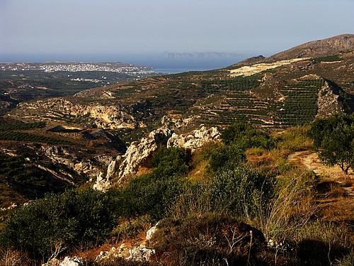 view to the bay of Sitia
