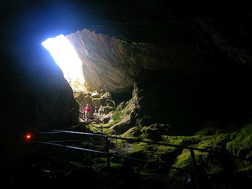 entrance of the Psychro Cave