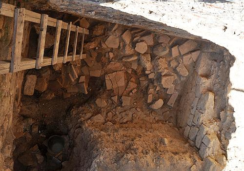 Potidaia ancient tower