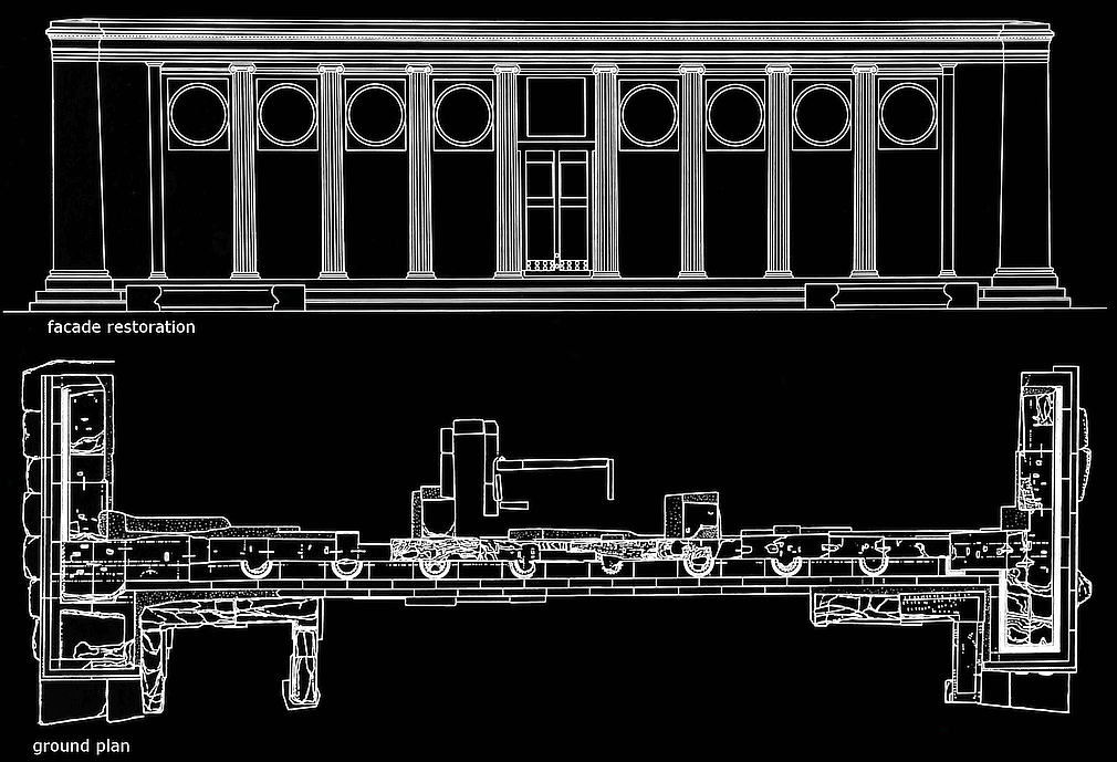 Hellenistic heroon plans