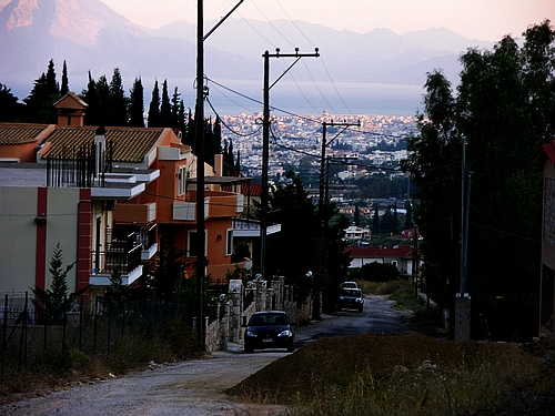 morning view to Patras
