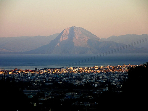 morning view to Patras
