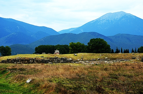 view from Mantineia