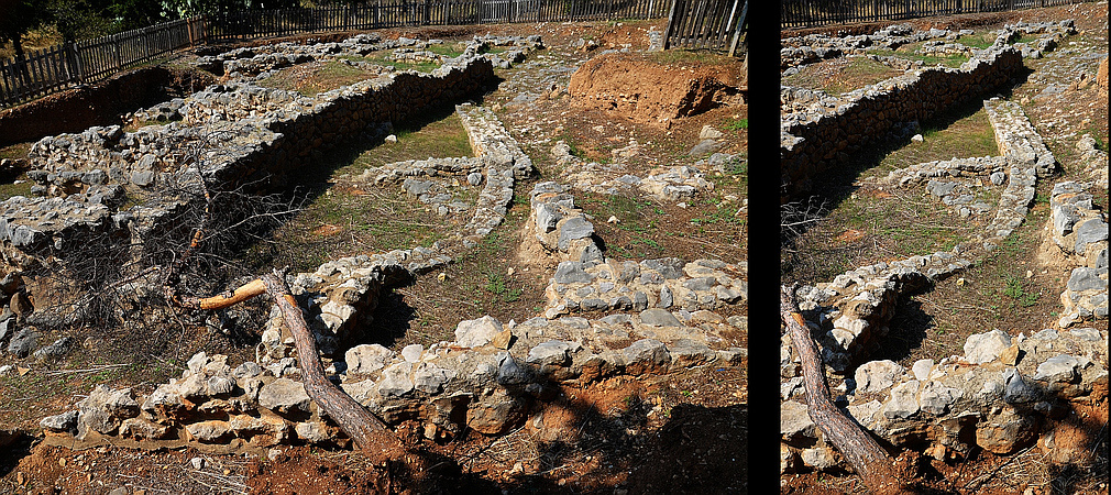 archaeology on Aspis hill