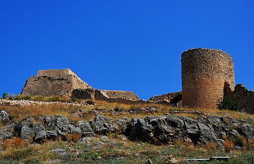 walls of Larissa castle