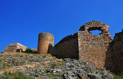 walls of Larissa castle