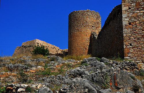 walls of Larissa castle