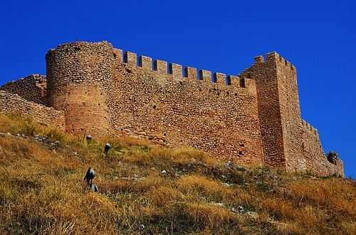 walls of Larissa castle