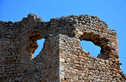 walls of Larissa castle