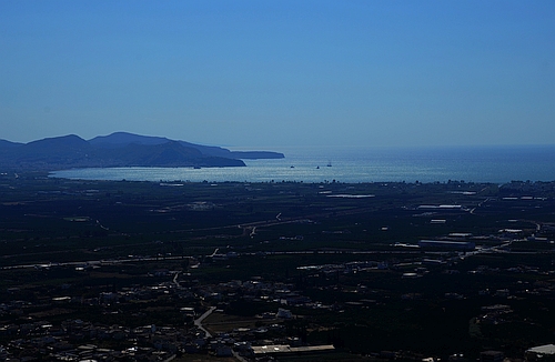 view from Larissa castle