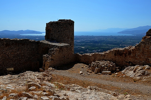 view from Larissa castle