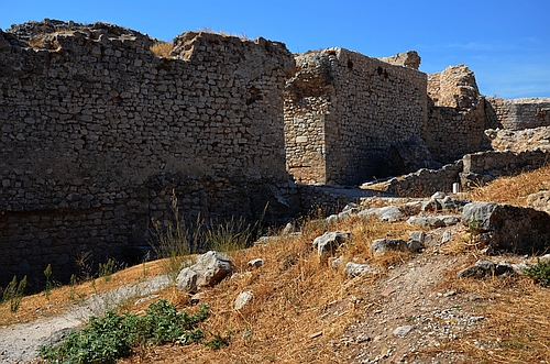 inside Larissa castle