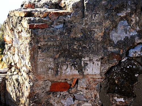 remains of Italian occupation