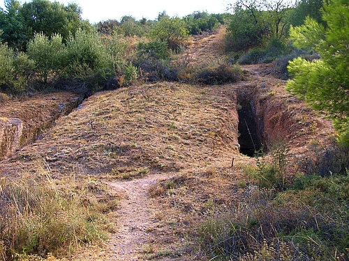 Mycenaean necropolis Barbouna