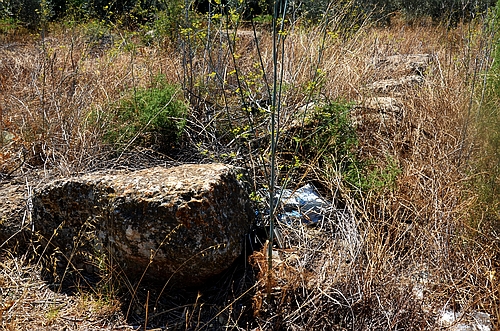 fundaments of ancient tower