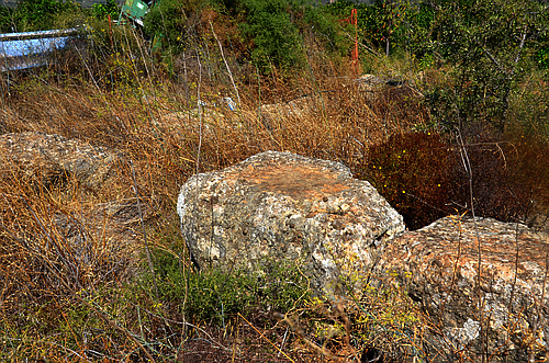 fundaments of ancient tower