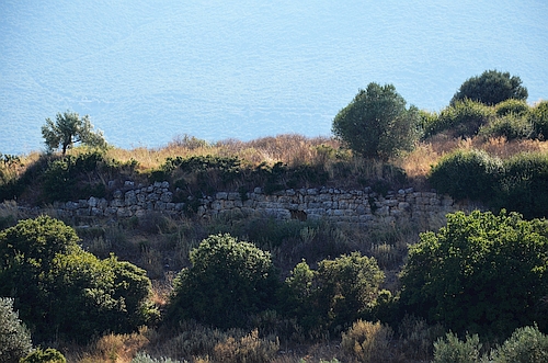 view to ancient Hysiai