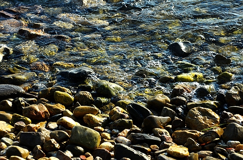 pebbles on the beach