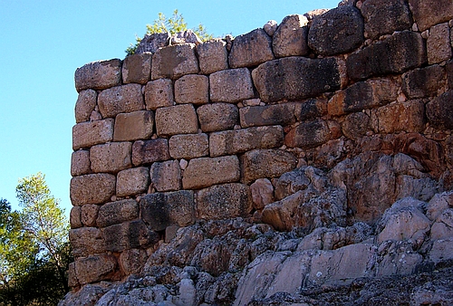 walls near the Lion Gate