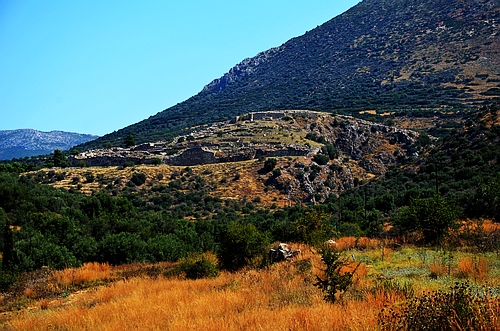 view to Mycenae
