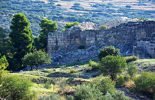 walls of Mycenae