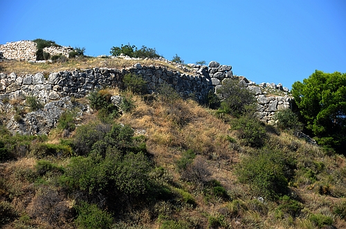 view to Mycenae