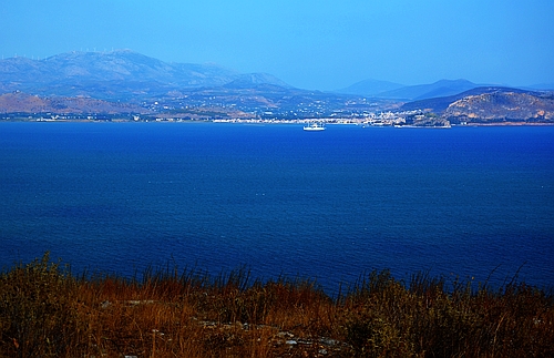 view from Myloi castle