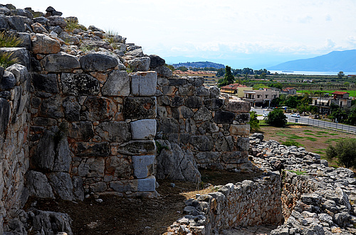 Tiryns fortification walls