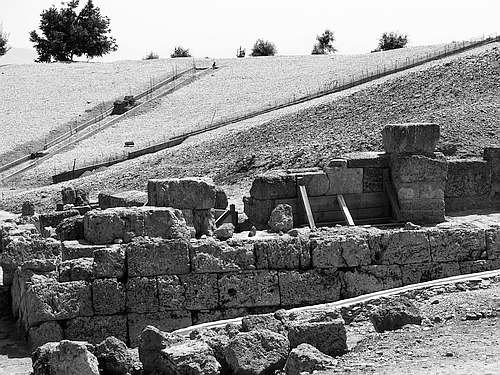 Elis ancient theatre