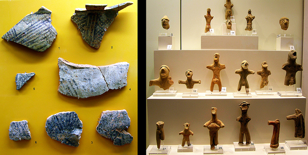 sherds and statuettes