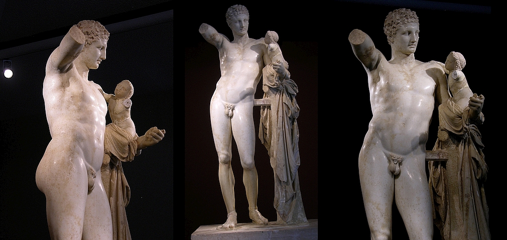 Hermes carrying the infant Dionysos